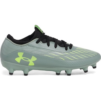 Image 1 of Under Armour Юношески футболни бутонки Under Armour Magnetico Elite 4 Juniors Firm Ground Football Boots - Silica Green