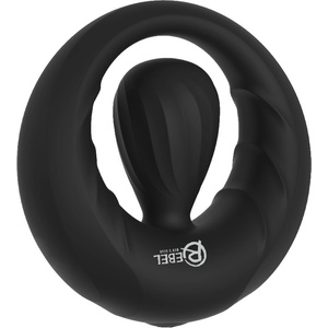 Rebel Cock Ring With A Vibrating Stimulator