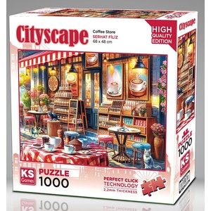 KS Games - Puzzle Coffee Store - 1 000 piese