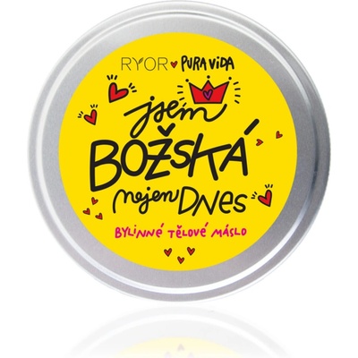 PuraVida Bylinné tělové máslo Jsem božská 200 ml