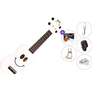 Mahalo U-SMILE Premium SET White Сопрано укулеле (U-SMILE-WT-PREMIUM-SET)