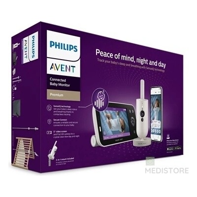 Philips Avent Video Premium SCD971 detská pestúnka 1x1 set Philips Consumer Lifestyle BV