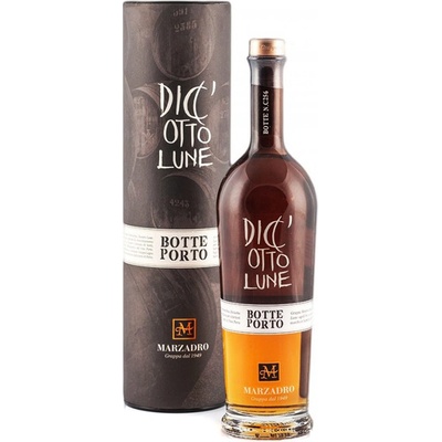 Marzadro Grappa Le Diciotto Lune Riserva Porto 42% 0,7 l (tuba)