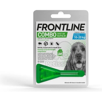 Frontline Combo спот он за кучета 1 пипета, размер M