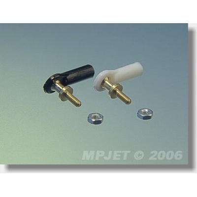 MP JET Guľový čap V1 pr.4 M2/2 dlhý 2 ks