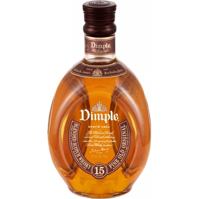Dimple 15y 40% 0,7 l (holá láhev)