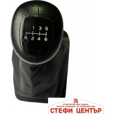 Paolo Топка за скоростен лост с маншон съвместима с Mercedes-Benz W202 / W208 / W210 - със 6 скорости (58168)
