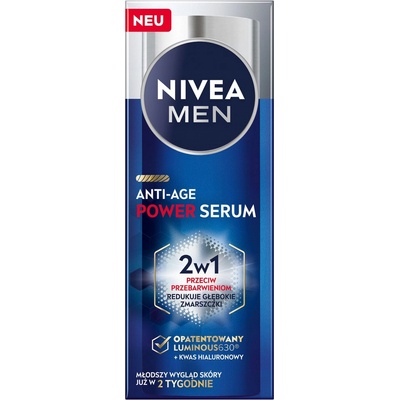 Nivea Men Anti-age Power sérum 2v1 30 ml – Zbozi.Blesk.cz