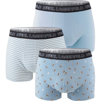 Karl Lagerfeld organic cotton Ikon mini KARL blue & stripe color