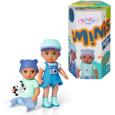 Zapf Creation BABY born Minis sada bábik Becky a Tom