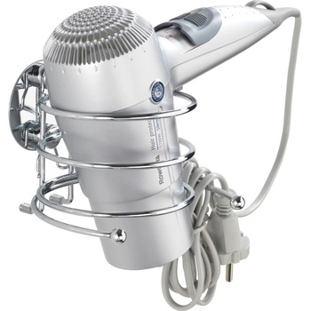 Wenko Самоносеща закачалка за сешоар Turbo-Loc, товароносимост до 40 кг - Wenko (18770100)