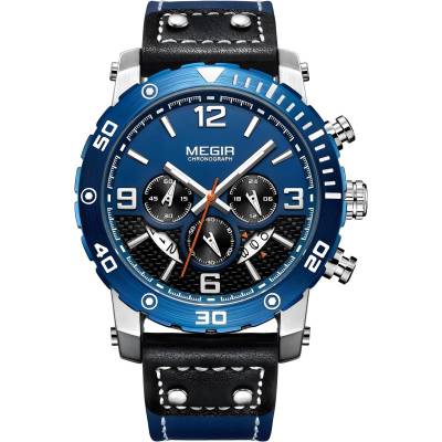 MEGIR Часовници megir fe-38565 - Син / Черен kp38565 (fe-38565)