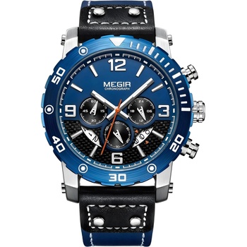 MEGIR Часовници megir fe-38565 - Син / Черен kp38565 (fe-38565)