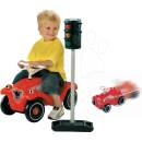 BIG 01303-2 Bobby Classic s klaksónom červené+semafor automatický+autíčko Mini Bobby na naťahovanie