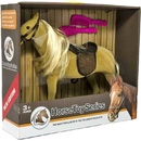 Teddies Kůň velký s doplňky fliška