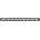 Lanberg patch panel blank 24 port 1U staggered with organizer for keystone modules, black (PPKS-1224-B)