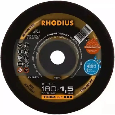 Rhodius Rezný kotúč 180 x 1,5 x 22,23 mm 210225