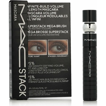 MAC Stack Waterproof Mascara Black 12 ml
