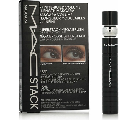 MAC Stack Waterproof Mascara Black 12 ml