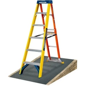 KRAUSE Многофункционална fiberglass стълба Werner AdjustaStep PRO 6 (08075074)