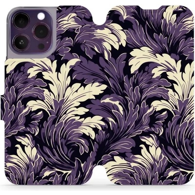 Mobiwear - Apple iPhone 14 Pro Max - VA46S Fialové rostliny
