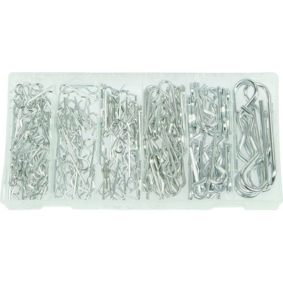 Condor 100-01653 závlačky pružinové, průměr 2 - 4 mm, 150 ks