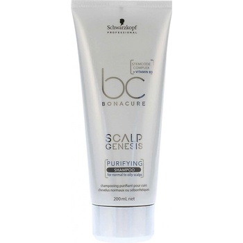 Schwarzkopf BC Bonacure Scalp Genesis Purifying Shampoo čistící šampon pro mastnou pokožku 200 ml