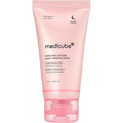 Medicube PDRN Pink Caffeine Night Wrapping Mask - Нощна Моделираща Маска 75ml