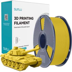 Sunlu PLA филамент Sunlu High Speed PLA+, 1.75 mm, 1.0 kg, Yellow