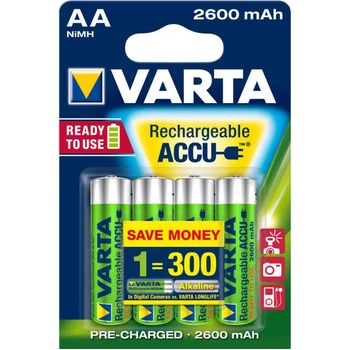 VARTA Ready2Use AA 2600mAh (4) (5716101404)