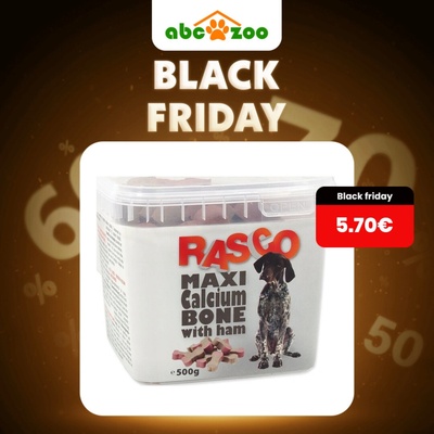 Rasco kosť kalciová so šunkou 570 g