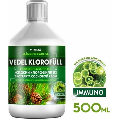 Vitateka Tekutý chlorofyl s extraktom z borovicového ihličia 500 ml