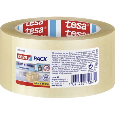 tesa ULTRA STRONG balicí lepicí páska transparentní 66 m x 50 mm