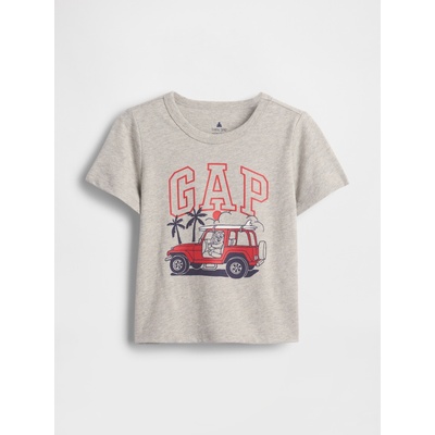 GAP Детска тениска с логото на GAP GAP | Siv | Момчешки | 92