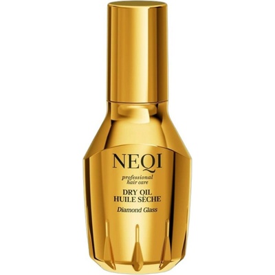 Suchý olej pre lesk a hebkosť všetkých typov vlasov Neqi Dry Oil Diamond Glass - 50 ml