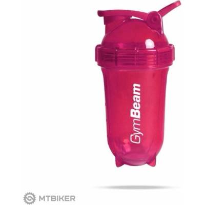 GymBeam Tritan šejker, 500 ml, clear pink