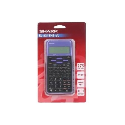 Sharp calculator scientific blister violet el531thbvl