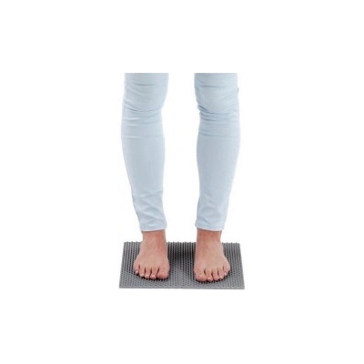 Gymnic Aku Mat akupresurní podložka Šedá Tuhá