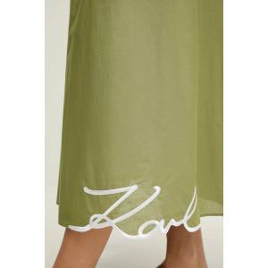 KARL LAGERFELD лятна рокля от памук (A2W46009) - answear - 214,95 лв