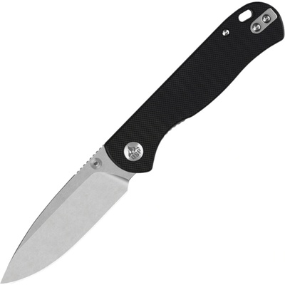 QSP Knife Ferret Nitro V, Stonewash, Black G10 QS170-A1