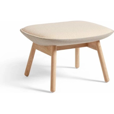 HAY Ottoman Uchiwa Lacquered Oak, Flamiber Sand J7 / Remix 233