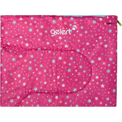 Gelert Юношески спален чувал Gelert Printed Sleeping Bag Junior - Pink Stars