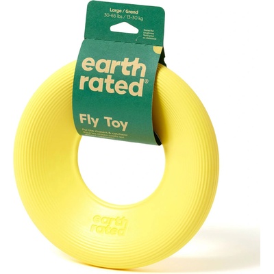 Earth Rated Hračka guma Fly Toy létající talíř (L) 22,1 cm