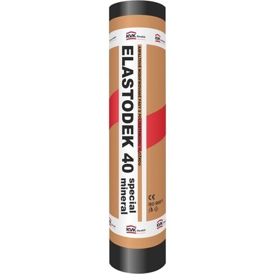 Asfaltový pás hydroizolační ELASTODEK 40 SPECIAL MINERAL (7,5 m2/role)