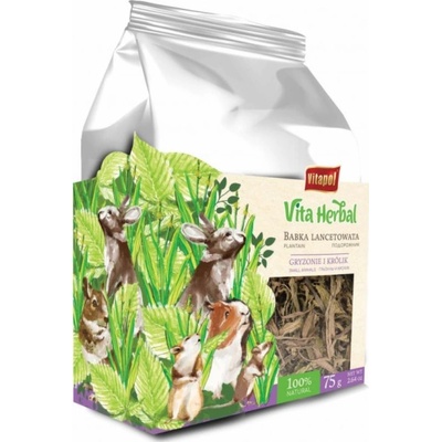 Vitapol Vita Herbal Jitrocel kopinatý pro hlodavce a králíky 75 g