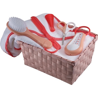 Beaba toaletní sada pro dítě v košíku 920317 červená