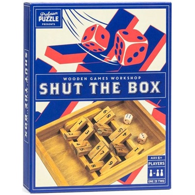 Professor Puzzle Настолна игра Shut the Box - семейна