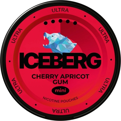 Iceberg mini cherry apricot gum 50mg/g 20 vrecúšok