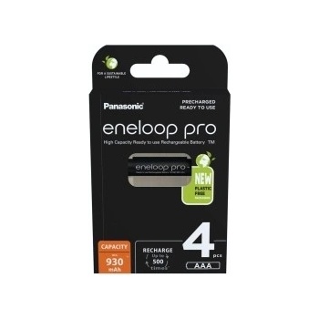 Panasonic Eneloop PRO AAA 930 mAh 4ks BK-4HCDEC4BE