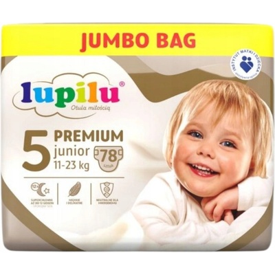 LUPILU 5 premium 11-23 kg jumbo 78 ks